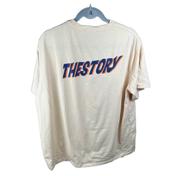 Aelfric Eden Graphic Rugrats Reptar T-Shirt, Tan/Beige Color, Sized Large - Picture 3 of 3